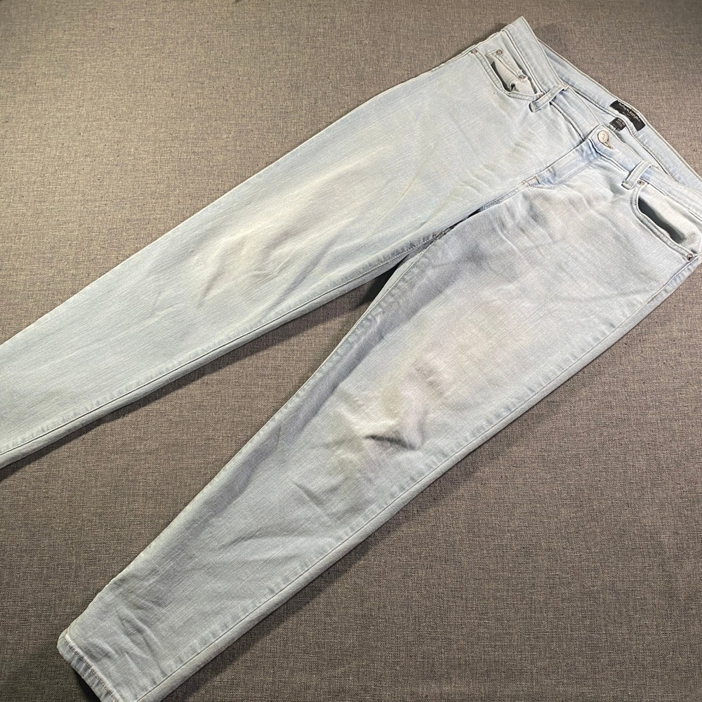 Banana Republic Skinny Fit Light Wash Denim Jeans Womens Size 30/10 Stretch